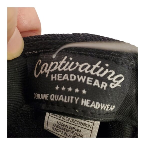 NEW CLEMSON Tigers Captiving Headwear Strapback Cap Black & Orange - Picture 5 of 7